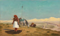 {{ product_title }} Fine Art Print | {{ product_vendor }} Jakero77 Jean Leon Gerome - Albanian Warrior (1864) Signed - 17" x 22" Fine Art Print Art Print  Jakero77