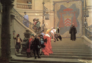 {{ product_title }} Fine Art Print | {{ product_vendor }} Jakero77 Jean Leon Gerome - Eminence Grise François Leclerc du Tremblay (1873) - 17" x 22" Fine Art Print Art Print  Jakero77