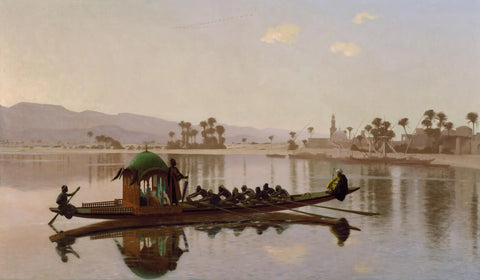 {{ product_title }} Fine Art Print | {{ product_vendor }} Jakero77 Jean Leon Gerome - Excursion of the Harem (1869) - 17" x 22" Fine Art Print Art Print  Jakero77