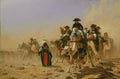 {{ product_title }} Fine Art Print | {{ product_vendor }} Jakero77 Jean Leon Gerome - General Bonaparte & Military Egypt (1863) Signed - 17"x22" Print Art Print  Jakero77