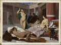 {{ product_title }} Fine Art Print | {{ product_vendor }} Jakero77 Jean Leon Gerome - Greek Interior Nudes (1848) Signed - 17" x 22" Fine Art Print Art Print  Jakero77