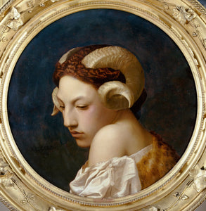 {{ product_title }} Fine Art Print | {{ product_vendor }} Jakero77 Jean Leon Gerome - The Bacchante (1853) Signed - 17" x 22" Fine Art Print Art Print  Jakero77
