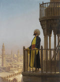 {{ product_title }} Fine Art Print | {{ product_vendor }} Jakero77 Jean Leon Gerome - The Call to Prayer (Signed) 19th Century - 17"x22" Art Print Art Print  Jakero77