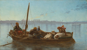 {{ product_title }} Fine Art Print | {{ product_vendor }} Jakero77 Jean Leon Gerome - The Prisoner (1861) Signed - 17" x 22" Fine Art Print Art Print  Jakero77