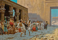 {{ product_title }} Fine Art Print | {{ product_vendor }} Jakero77 Jean Leon Gerome - The Pyrrhic Dance, Sword Fighting (Signed) - 17"x22" Art Print Art Print  Jakero77