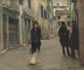 {{ product_title }} Fine Art Print | {{ product_vendor }} Jakero77 John Singer Sargent - Street in Venice (1882) Signed - 17" x 22" Fine Art Print Art Print  Jakero77