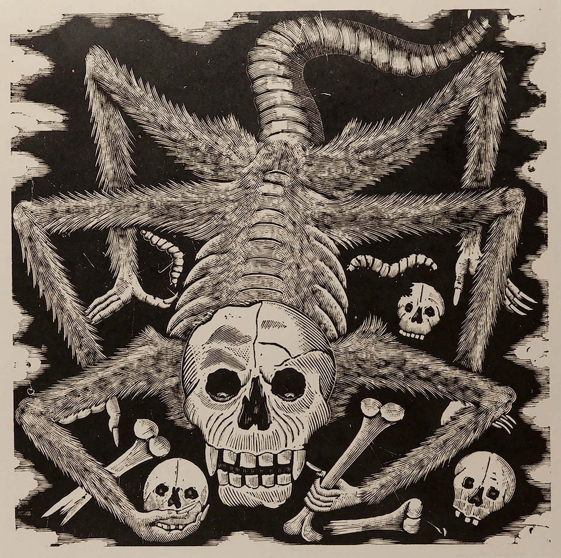 {{ product_title }} Fine Art Print | {{ product_vendor }} Jakero77 José Guadalupe Posada - Huerta as a Spider (1913) - 17" x 22" Fine Art Print Art Print  Jakero77