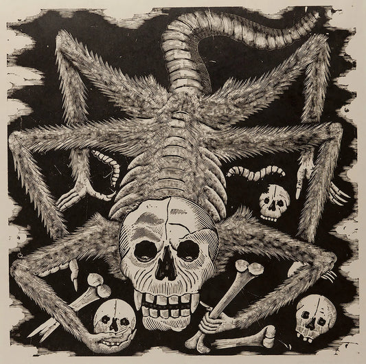 {{ product_title }} Fine Art Print | {{ product_vendor }} Jakero77 José Guadalupe Posada - Huerta as a Spider (1913) - 17" x 22" Fine Art Print Art Print  Jakero77