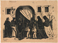 {{ product_title }} Fine Art Print | {{ product_vendor }} Jakero77 Jose Guadalupe Posada - The Procession (1890-95) - 17" x 22" Fine Art Print Art Print  Jakero77