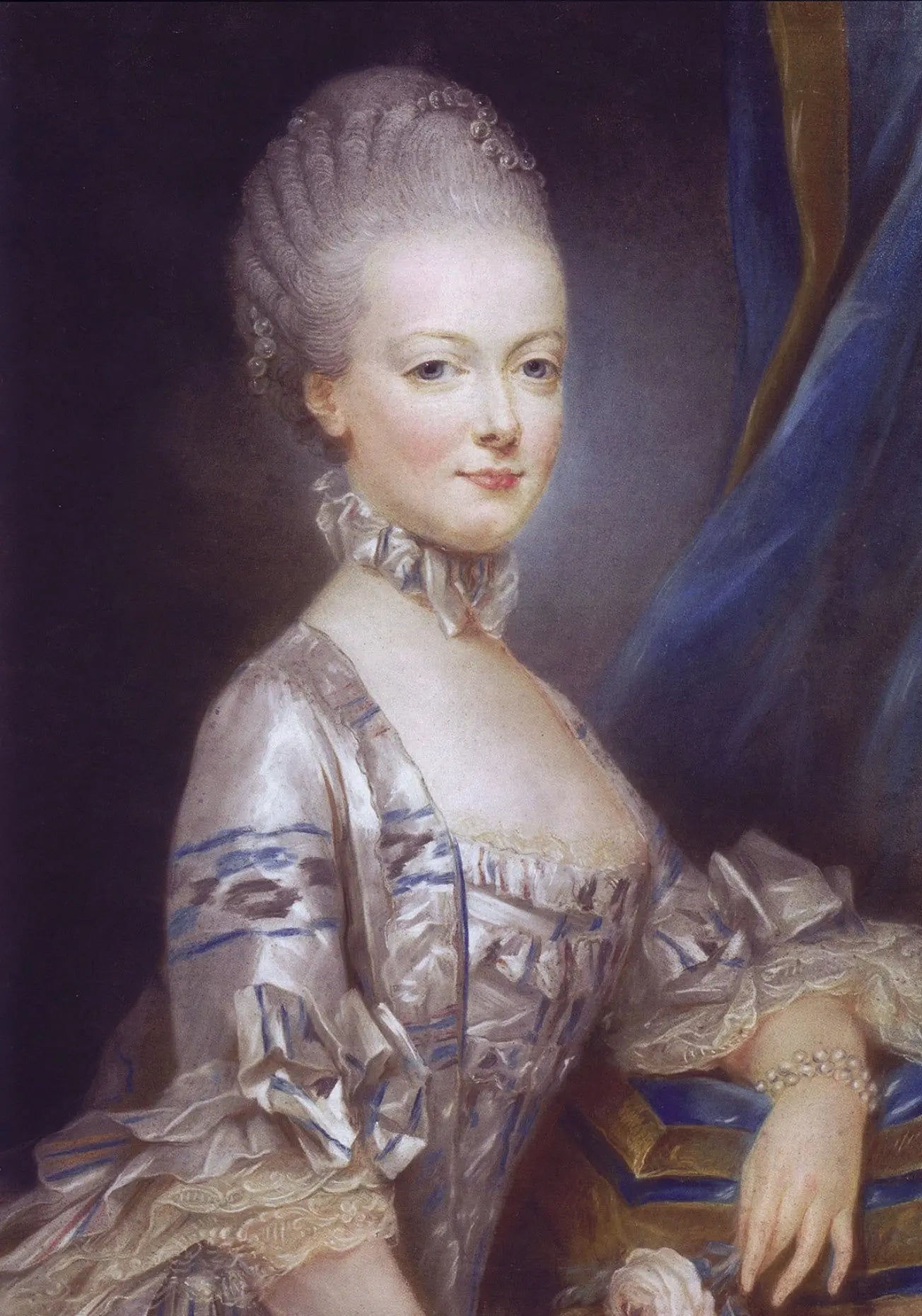 {{ product_title }} Fine Art Print | {{ product_vendor }} Jakero77 Joseph Ducreux - Archduchess Maria Antonia of Austria (1769) - 17" x 22" Art Print Art Print  Jakero77