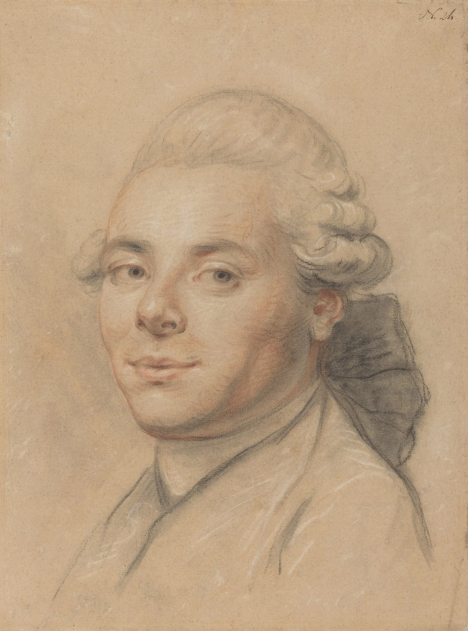 {{ product_title }} Fine Art Print | {{ product_vendor }} Jakero77 Joseph Ducreux - Head of a Genleman (1770-80) - 17" x 22" Fine Art Print Art Print  Jakero77