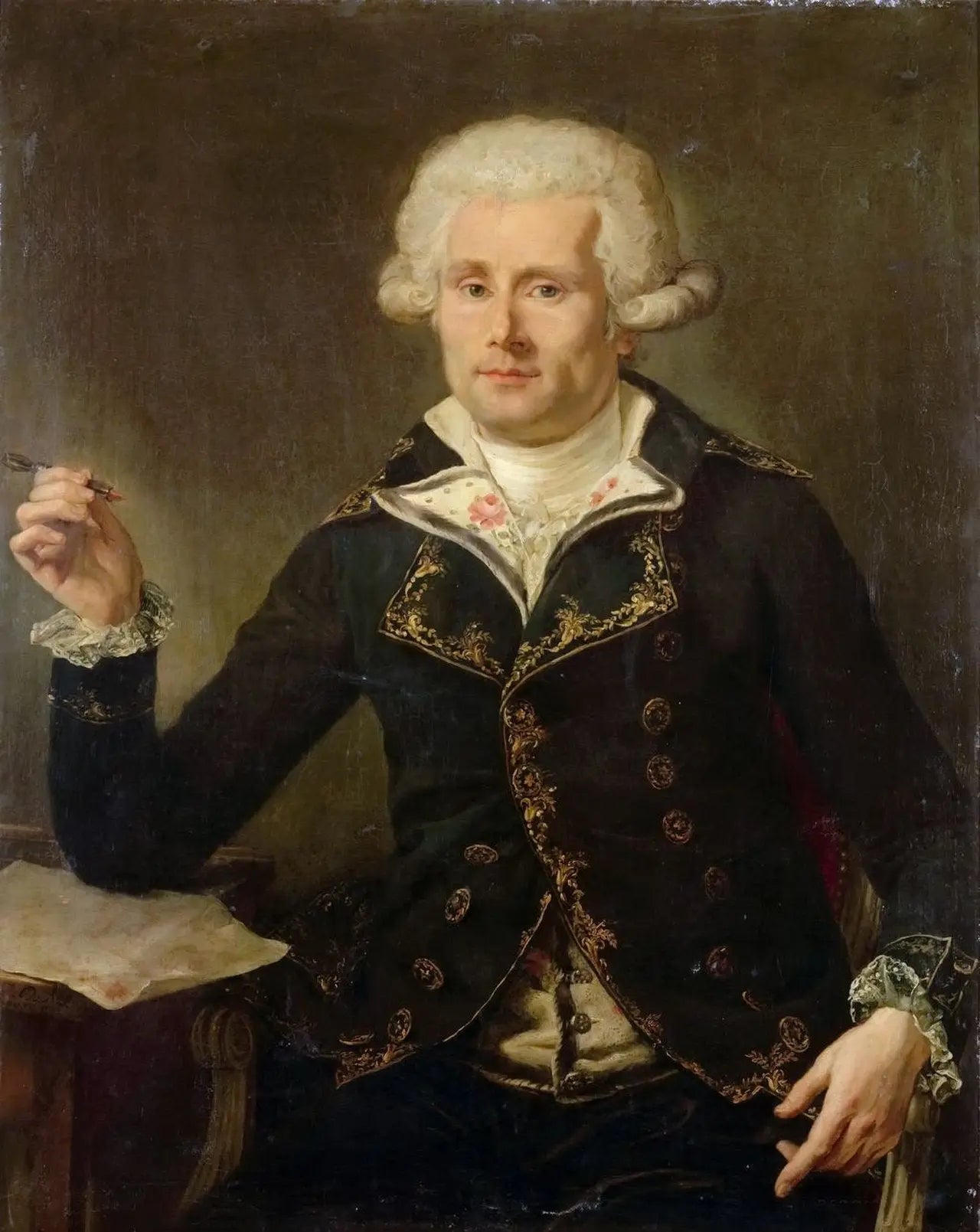 {{ product_title }} Fine Art Print | {{ product_vendor }} Jakero77 Joseph Ducreux - Louis Antoine de Bougainville (1790) - 17" x 22" Fine Art Print Art Print  Jakero77