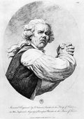 {{ product_title }} Fine Art Print | {{ product_vendor }} Jakero77 Joseph Ducreux - Self-Portrait (1791) Rococo Style - 17" x 22" Fine Art Print Art Print  Jakero77