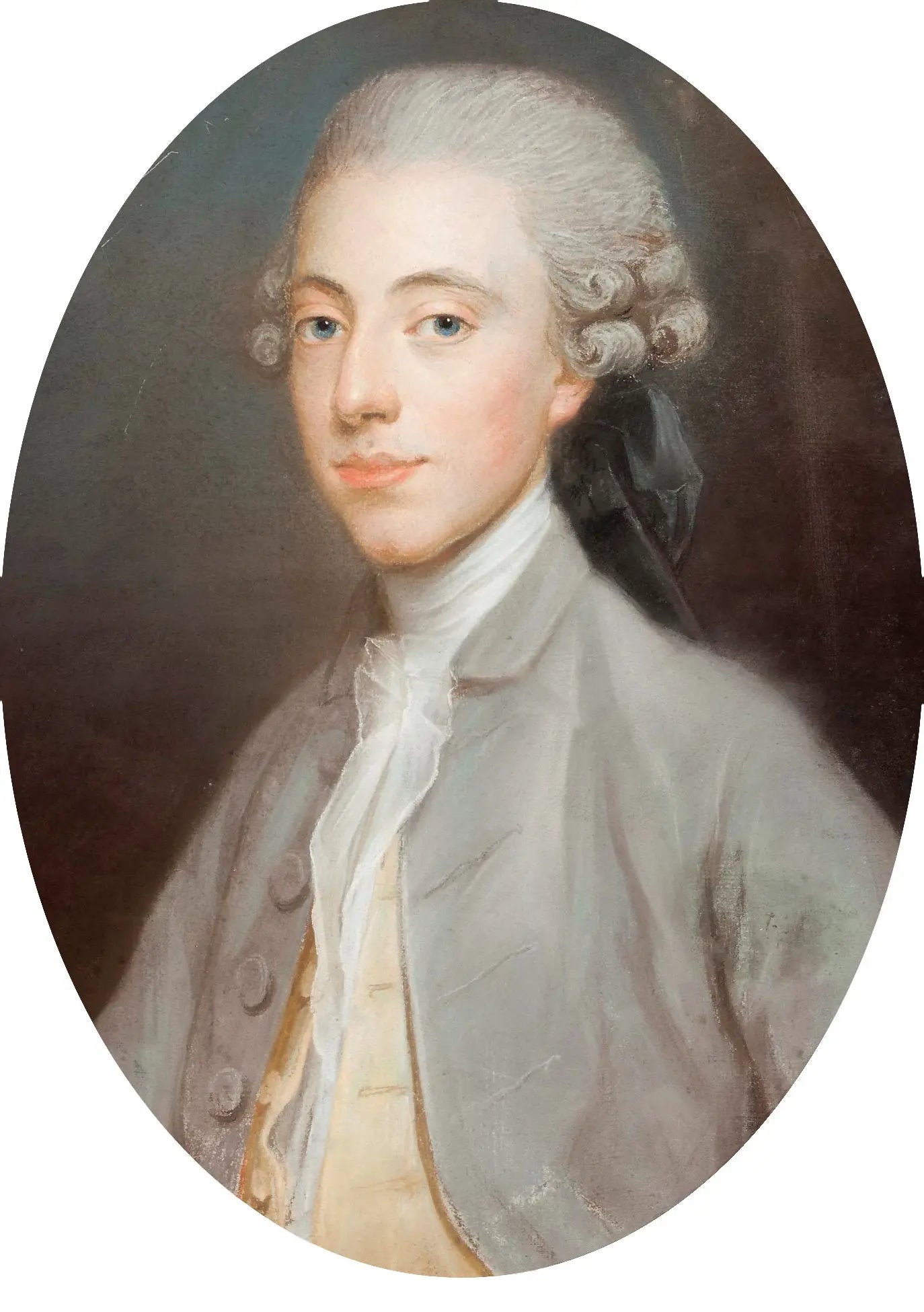 {{ product_title }} Fine Art Print | {{ product_vendor }} Jakero77 Joseph Ducreux - Wolfgang-Guillaume, Third Duke of Ursel (1767) - 17" x 22" Print Art Print  Jakero77