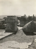 {{ product_title }} Fine Art Print | {{ product_vendor }} Jakero77 Karl Gröber - Israel Capernaum Synagogue Ruins (1926) - 17" x 22" Fine Art Print Art Print  Jakero77