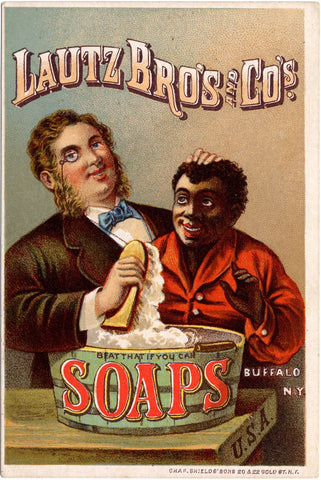 {{ product_title }} Fine Art Print | {{ product_vendor }} Jakero77 Lautz Bro's & Co's Soaps Vintage Advertisement 1920s - 17" x 22" Fine Art Print Art Print  Jakero77