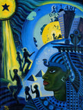 {{ product_title }} Fine Art Print | {{ product_vendor }} Jakero77 Lois Mailou Jones - The Ascent of Ethiopia (1932) Signed - 17" x 22" Fine Art Print Art Print  Jakero77