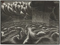 {{ product_title }} Fine Art Print | {{ product_vendor }} Jakero77 M. C. Escher - The Second Day of the Creation (1925) - 17" x 22" Fine Art Print Art Print  Jakero77