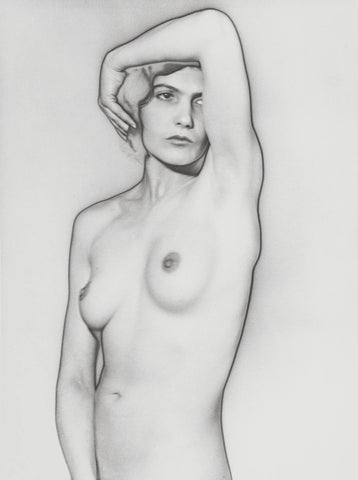 {{ product_title }} Fine Art Print | {{ product_vendor }} Jakero77 Man Ray - Natasha, Solarized Nude Female (1931) - 17" x 22" Fine Art Print Art Print  Jakero77