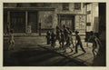{{ product_title }} Fine Art Print | {{ product_vendor }} Jakero77 Martin Lewis - Bedford Street Gang, New York City 1930s Signed - 17" x 22" Print Art Print  Jakero77