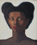 {{ product_title }} Fine Art Print | {{ product_vendor }} Jakero77 Maruja Mallo - Head of a Woman (1946) - 17" x 22" Fine Art Print Art Print  Jakero77