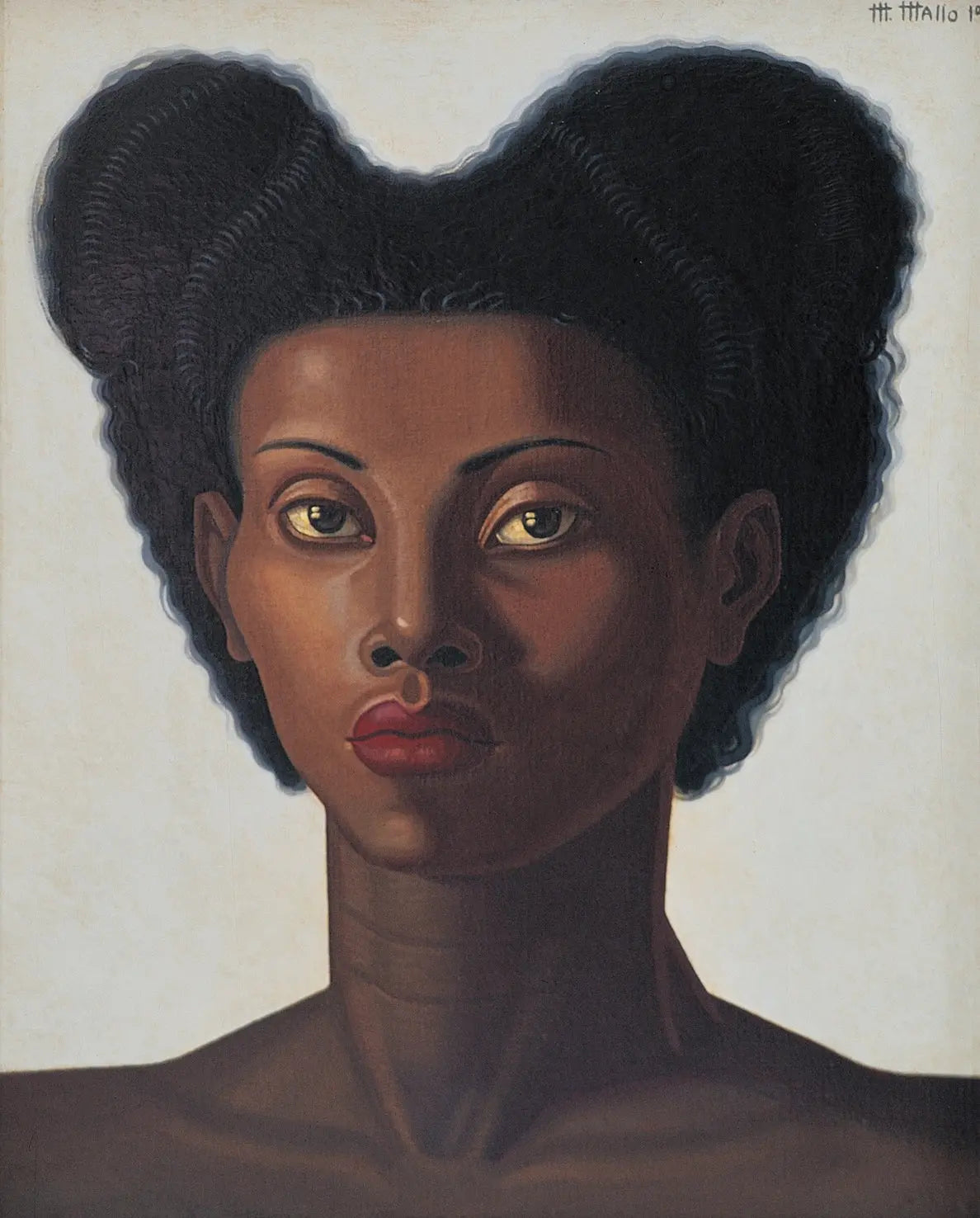 {{ product_title }} Fine Art Print | {{ product_vendor }} Jakero77 Maruja Mallo - Head of a Woman (1946) - 17" x 22" Fine Art Print Art Print  Jakero77