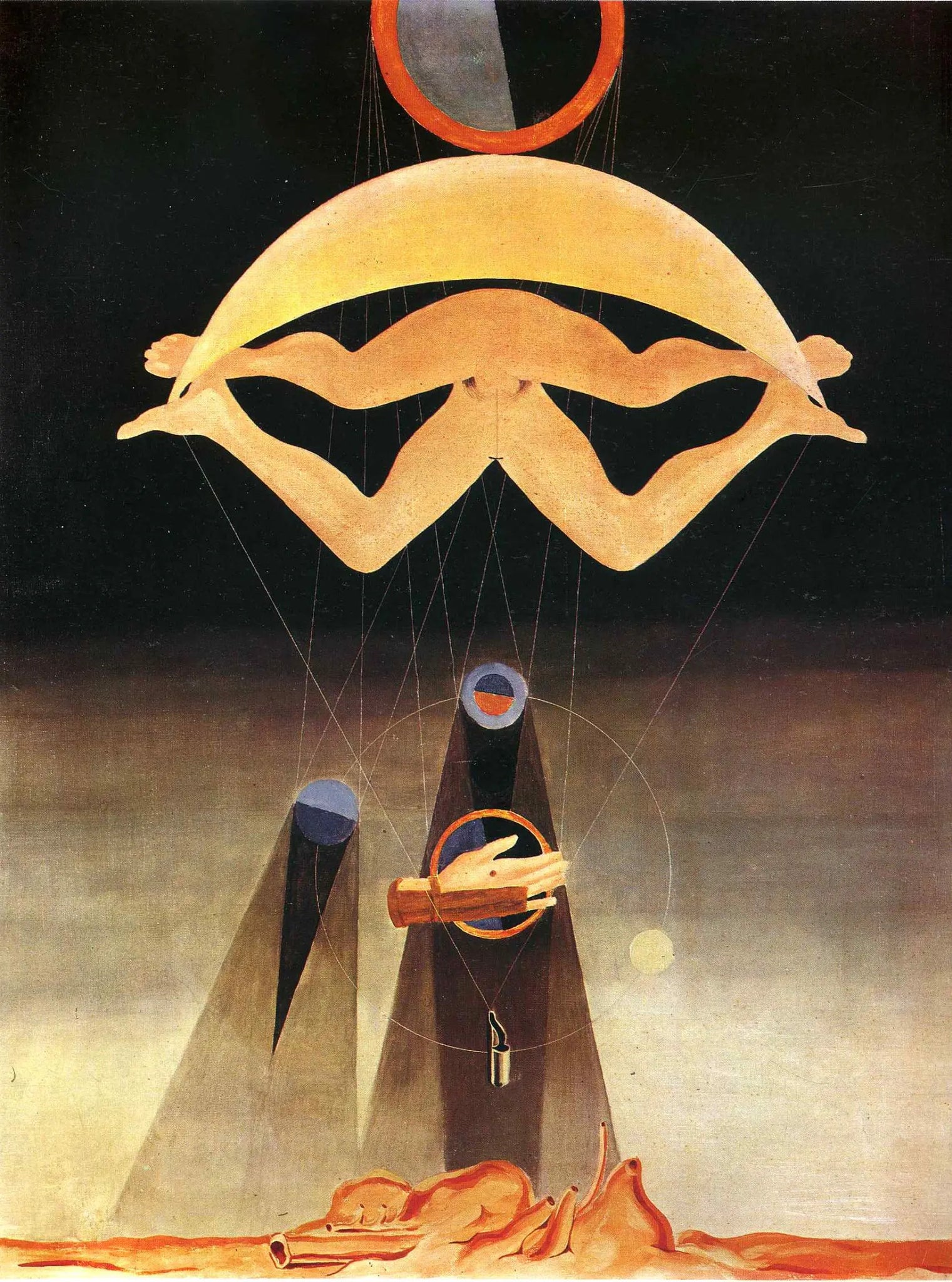 {{ product_title }} Fine Art Print | {{ product_vendor }} Jakero77 Max Ernst - Men Shall Know Nothing of This (1923) Nude - 17" x 22" Fine Art Print Art Print  Jakero77