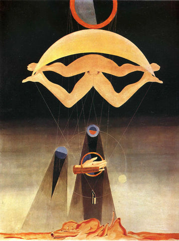 {{ product_title }} Fine Art Print | {{ product_vendor }} Jakero77 Max Ernst - Men Shall Know Nothing of This (1923) Nude - 17" x 22" Fine Art Print Art Print  Jakero77