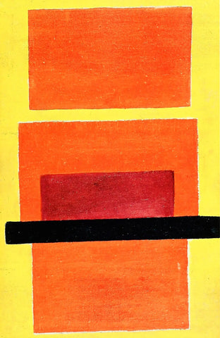 {{ product_title }} Fine Art Print | {{ product_vendor }} Jakero77 Olga Rozanova - Color Painting, Non-Objective Composition (1917) - 17"x22" Print Art Print  Jakero77