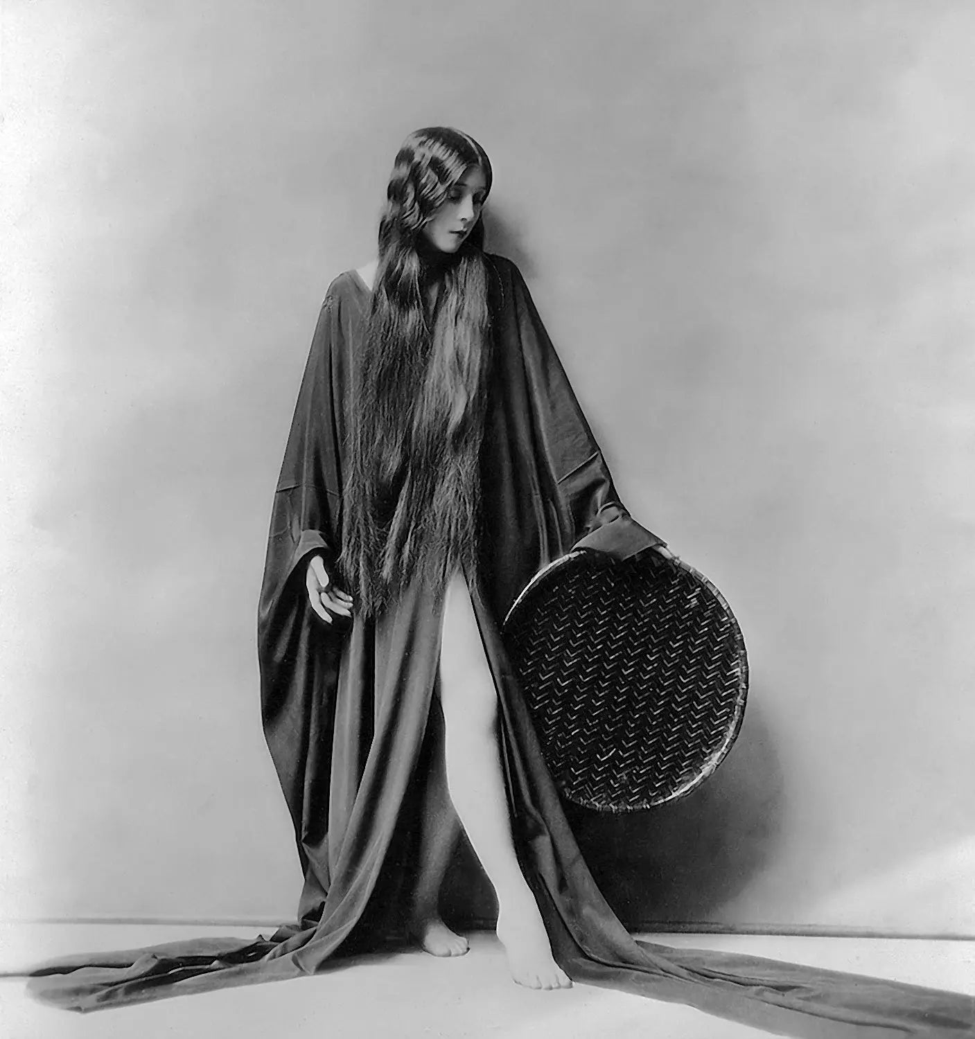 {{ product_title }} Fine Art Print | {{ product_vendor }} Jakero77 Olive Ann Alcorn Showing Leg & Feet (1925) Risque Dancer - 17" x 22" Fine Art Print Art Print  Jakero77