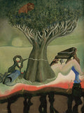 {{ product_title }} Fine Art Print | {{ product_vendor }} Jakero77 Oscar Dominguez - El Drago (1933) Surrealism Signed - 17" x 22" Fine Art Print Art Print  Jakero77