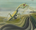 {{ product_title }} Fine Art Print | {{ product_vendor }} Jakero77 Oscar Dominguez - Praying Mantis (1938) Signed - 17" x 22" Fine Art Print Art Print  Jakero77