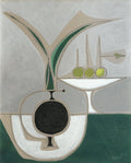 {{ product_title }} Fine Art Print | {{ product_vendor }} Jakero77 Oscar Dominguez - Still Life with Apples in a Bowl Signed - 17" x 22" Art Print Art Print  Jakero77