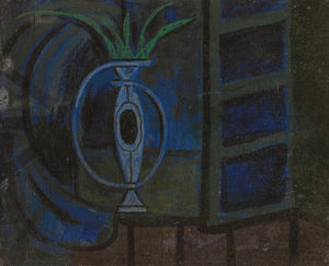{{ product_title }} Fine Art Print | {{ product_vendor }} Jakero77 Oscar Dominguez - Vase Infront of Window (1956) - 17" x 22" Fine Art Print Art Print  Jakero77