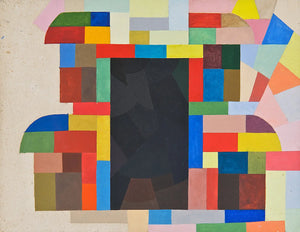 {{ product_title }} Fine Art Print | {{ product_vendor }} Jakero77 Otto Freundlich - Abstract Composition (1940-43) - 17" x 22" Fine Art Print Art Print  Jakero77