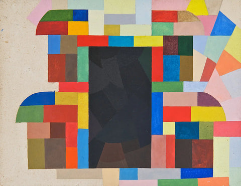 {{ product_title }} Fine Art Print | {{ product_vendor }} Jakero77 Otto Freundlich - Abstract Composition (1940-43) - 17" x 22" Fine Art Print Art Print  Jakero77