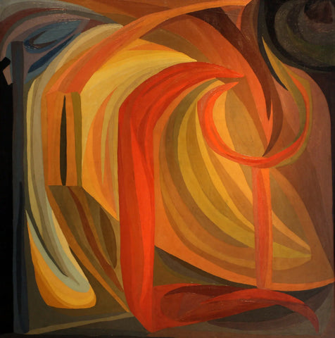 {{ product_title }} Fine Art Print | {{ product_vendor }} Jakero77 Otto Freundlich - Composizione (1911) Abstract - 17" x 22" Fine Art Print Art Print  Jakero77