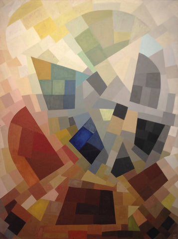 {{ product_title }} Fine Art Print | {{ product_vendor }} Jakero77 Otto Freundlich - Komposition Abstract (1939) Initialed - 17"x22" Fine Art Print Art Print  Jakero77