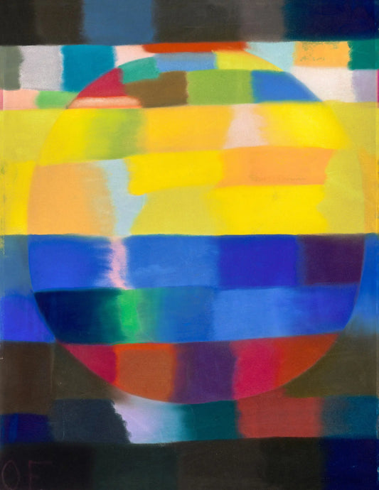 {{ product_title }} Fine Art Print | {{ product_vendor }} Jakero77 Otto Freundlich - Sphärische Körper (1925) Initialed - 17" x 22" Fine Art Print Art Print  Jakero77