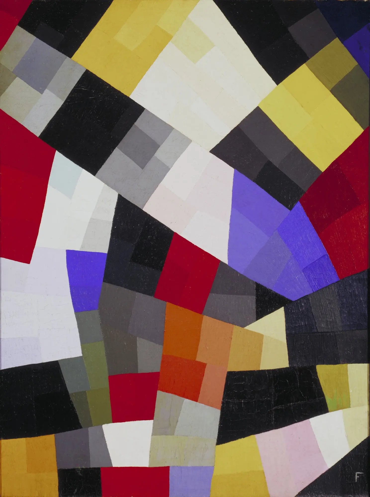 {{ product_title }} Fine Art Print | {{ product_vendor }} Jakero77 Otto Freundlich - The Unity of Life & Death (1936-38) Initialed - 17"x22" Print Art Print  Jakero77