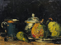 {{ product_title }} Fine Art Print | {{ product_vendor }} Jakero77 Paul Cézanne - Sugar Bowl Pears and Blue Cup (1866) - 17" x 22" Fine Art Print Art Print  Jakero77