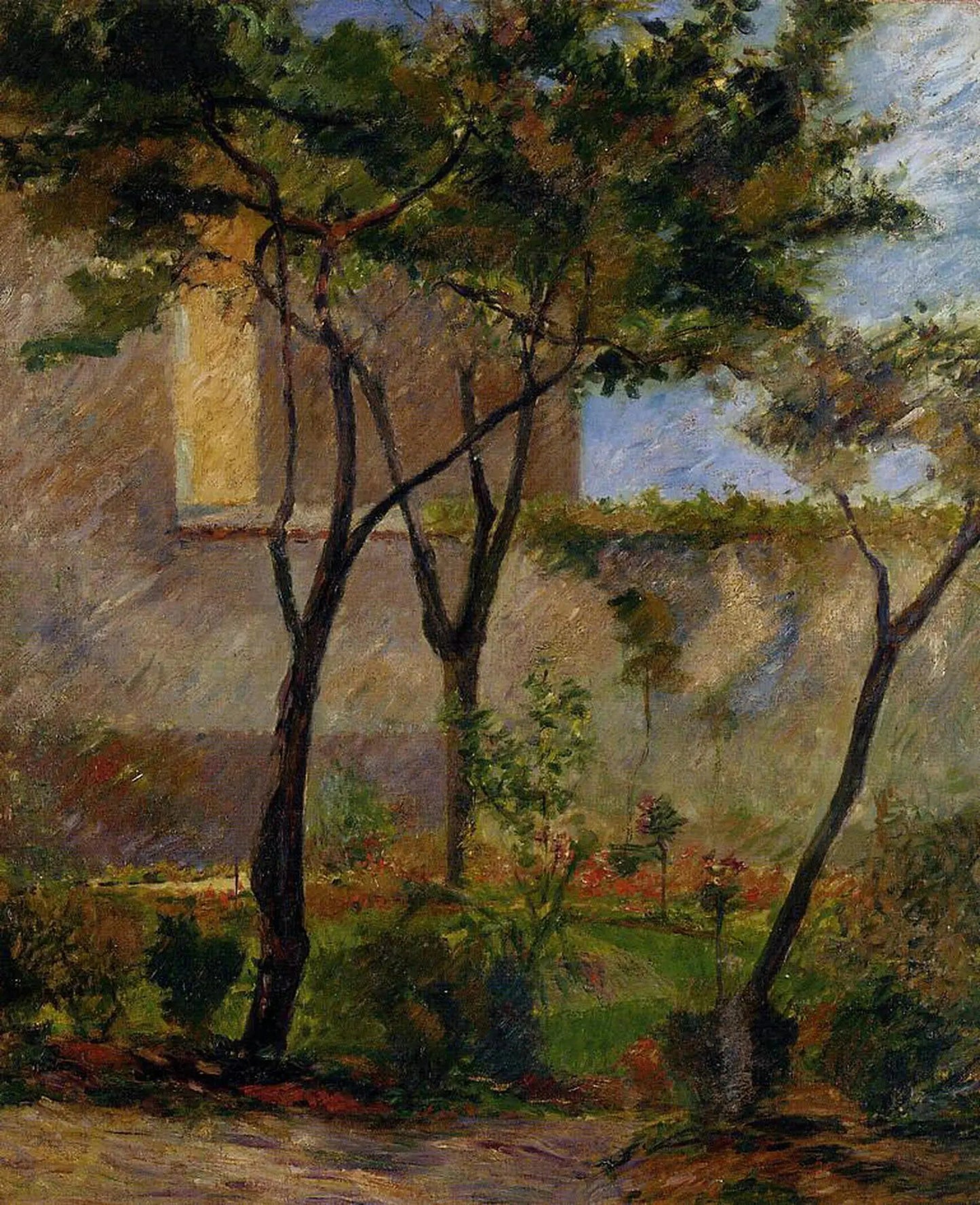 {{ product_title }} Fine Art Print | {{ product_vendor }} Jakero77 Paul Gauguin - Corner of the Garden Rue Carsal (1881) - 17" x 22" Fine Art Print Art Print  Jakero77