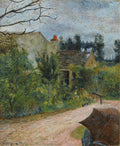 {{ product_title }} Fine Art Print | {{ product_vendor }} Jakero77 Paul Gauguin - Pissarro's Garden, Pontoise (1881) Signed - 17" x 22" Fine Art Print Art Print  Jakero77