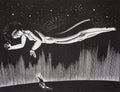{{ product_title }} Fine Art Print | {{ product_vendor }} Jakero77 Rockwell Kent - Godspeed - 17" x 22" Fine Art Print Art Print  Jakero77