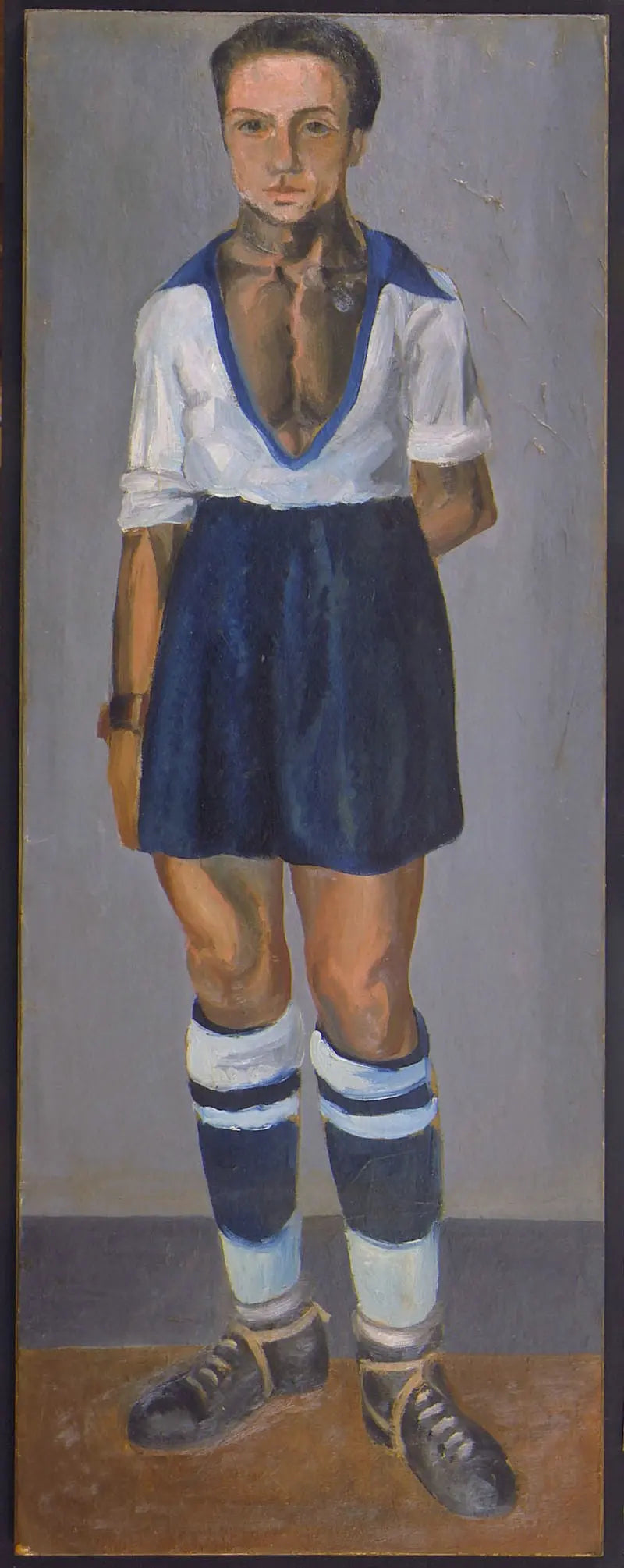 {{ product_title }} Fine Art Print | {{ product_vendor }} Jakero77 Salvador Dali - Portrait Jaume Miravidles as Footballer (1922) - 17" x 22" Print Art Print  Jakero77