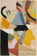 {{ product_title }} Fine Art Print | {{ product_vendor }} Jakero77 Sonia Delaunay - Solar Prism (1914) Abstract - 17" x 22" Fine Art Print Art Print  Jakero77