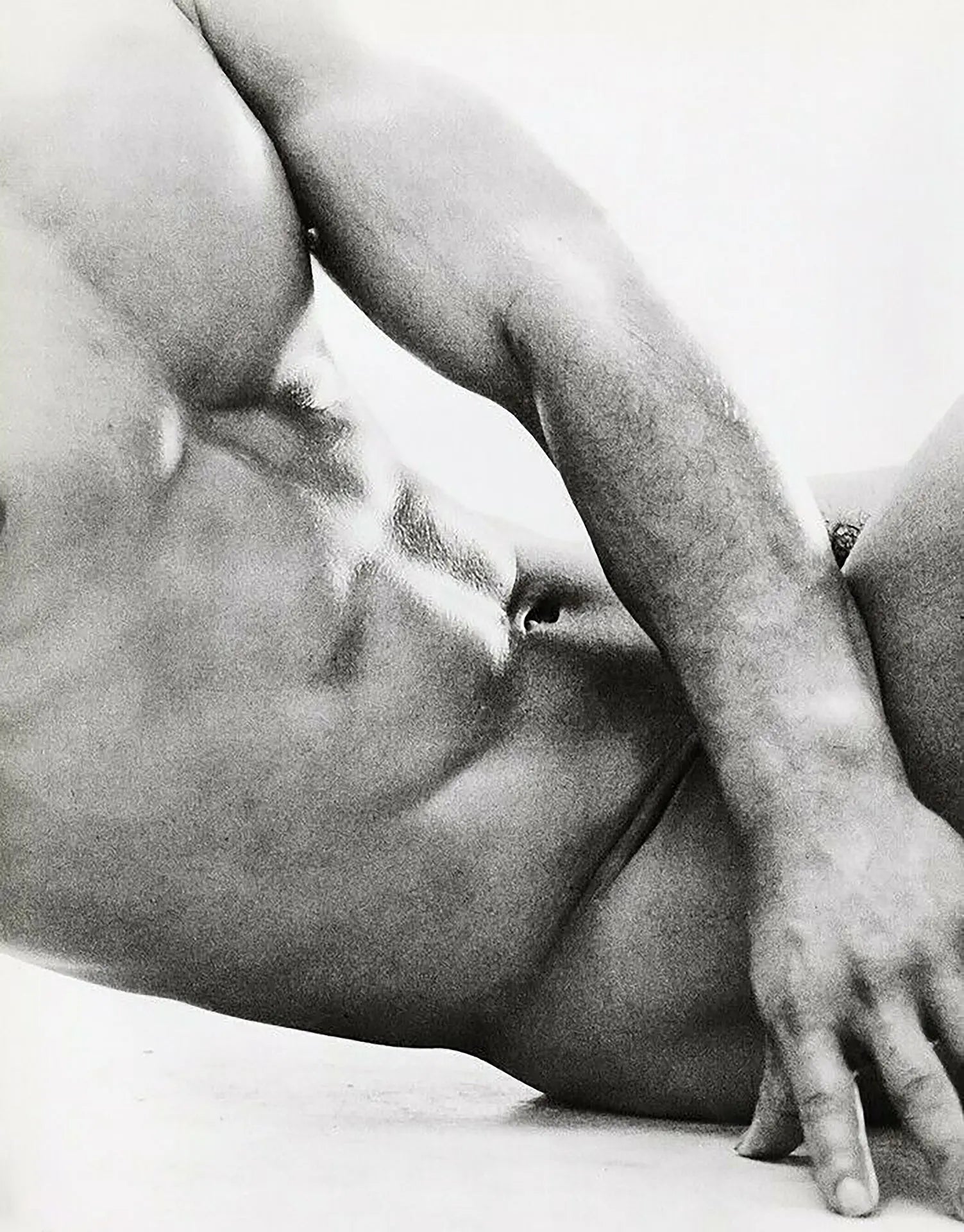 {{ product_title }} Fine Art Print | {{ product_vendor }} Jakero77 Tamotsu Yato - Vintage Japanese Nude Bodybuilder Muscle (1972) - 17" x 22" Print Art Print  Jakero77