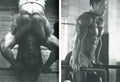 {{ product_title }} Fine Art Print | {{ product_vendor }} Jakero77 Tamotsu Yato - Young Samurai Japanese Bodybuilders 60s - 17" x 22" Fine Art Print Art Print  Jakero77