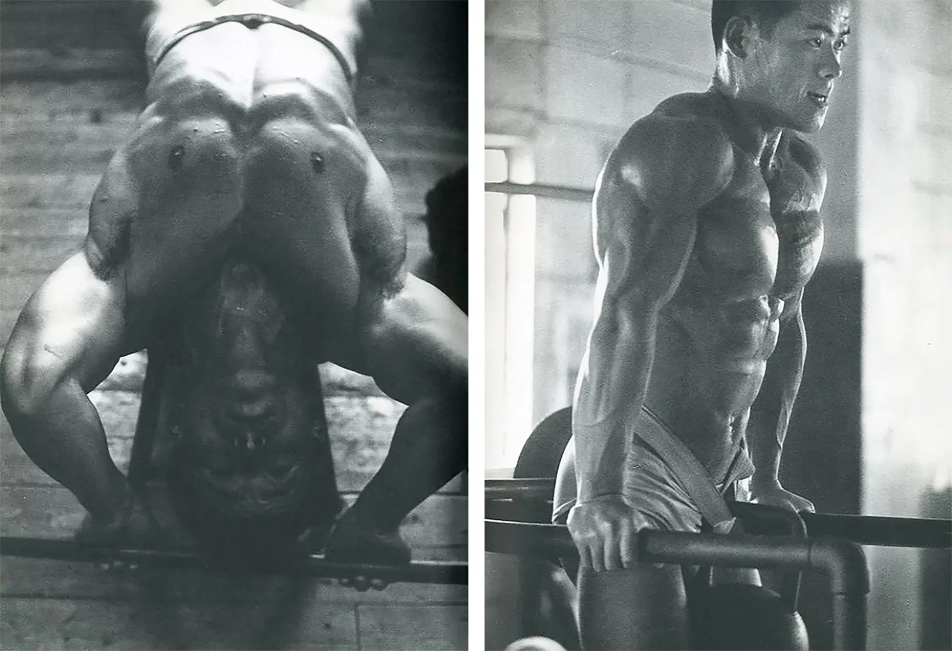 {{ product_title }} Fine Art Print | {{ product_vendor }} Jakero77 Tamotsu Yato - Young Samurai Japanese Bodybuilders 60s - 17" x 22" Fine Art Print Art Print  Jakero77