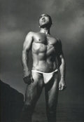 {{ product_title }} Fine Art Print | {{ product_vendor }} Jakero77 Tamotsu Yato - Yukio Mishima Nude Vintage Gay Japan (1960s) - 17" x 22" Art Print Art Print  Jakero77